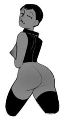 ass big_ass dark-skinned_female dark_skin female fruit_basket_(jamesab) jamesab joy_winslow_(jamesab) original_character sideboob