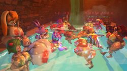 16girls 3d 3d_(artwork) 6+girls amy_rose badger bat bird blaze_the_cat boobs breast_expansion bunnie_rabbot cartoonwatcher1234 cat chipmunk cosmo_the_seedrian cream_the_rabbit echidna female hedgehog jungle_badger lien-da lynx marine_the_raccoon mina_mongoose mongoose multiple_girls nicole_the_lynx nude rabbit raccoon rouge_the_bat sally_acorn seedrian sega shade_the_echidna sonic_(series) sonic_riders sonic_the_hedgehog_(archie) sonic_the_hedgehog_(idw) sonic_the_hedgehog_(series) sonic_x sticks_the_badger sticks_the_jungle_badger swallow_(bird) tikal_the_echidna vanilla_the_rabbit wave_the_swallow