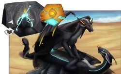 absurd_res animal_genitalia balls beach big_ears bodily_fluids chest_tuft chibi claws cum curled_tail curved_horn dominant dominant_female dragon duo feathered_wings feathers female female_on_top female_penetrated feral fluffy fluffy_tail fur furred_dragon furred_scalie genital_fluids genitals glowing glowing_cum glowing_genitalia hi_res horn knot knotting looking_pleasured male male/female male_on_bottom mythological_creature mythological_scalie mythology oldagar oldagar_character on_bottom on_top orgasm orgasm_face penetration picture_in_picture pink_body ride sand scalie sperm_cell submissive submissive_male tail tuft unusual_bodily_fluids unusual_cum unusual_genital_fluids water wings