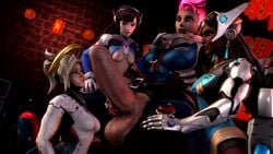 1futa 3d 3girls animated areolae artificial_arm balls big_dom_small_sub bionic_arm blizzard_entertainment blonde_hair bodysuit breasts brown_hair caressing_testicles club_shaped_penis cock_worship cockslap cybernetic_arm d.va dark-skinned_female dark_skin erection female foreskin foursome futa_on_female futa_with_female futanari harem huge_balls huge_cock hyper_penis imminent_oral interracial intersex it'll_never_fit jealous larger_futanari long_hair looking_at_penis medium_breasts mercy monster_cock multiple_girls muscles muscular muscular_futanari nipples nyl2 overwatch partially_retracted_foreskin penis penis_awe penis_base penis_kiss penis_on_face penis_out penis_slap pink_hair prosthetic_arm reverse_gangbang robotic_arm short_hair shorter_than_10_seconds size_difference smaller_female sound source_filmmaker submissive swinging_penis symmetra thick_penis thick_thighs uncut video zarya