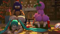 1boy 1futa 2025 2girls 3d 3d_animation amy_rose animated anthro anthro_female anthro_male anthro_on_human anthro_penetrating aqua3rdboss_va ass biceps big_ass blue_fur blue_hair canon_couple christmas christmas_2025 christmas_tree crossover diag34k doggy_style female futa_anthro_on_human futa_on_female futanari geministarsign geministarsign1 gift gift_box gift_wrapped grabbing_head green_eyes hatsune_miku headband hedgehog hedgehog_boy hedgehog_ears hedgehog_girl hedgehog_humanoid hedgehog_tail kabalmystic_(style) kasane_teto kgf_kiko_(va) kneeling male missionary_position mp4 nariaudios penetrated penetrating penetration penetration_from_behind pink_fur red_hair sega silvertilver sonic_(series) sonic_the_hedgehog sonic_the_hedgehog_(series) sound tagme teto thunderdogboi video vocaloid voluptuous voluptuous_anthro voluptuous_body voluptuous_dickgirl voluptuous_futa voluptuous_futanari voluptuous_gynomorph
