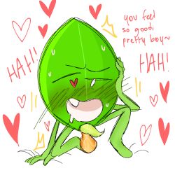 bfdi battle_for_dream_island object_shows leafy_(bfdi) firey_(bfdi) ahe_gao futanari penis erection anal