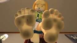 1boy 1boy1girl 1boys 1boys1girls 1girls 3d animal_crossing animated anthro anthro_female barefoot big_feet bluehulkhog canid canine commission crush crushing_tiny_person feet female femdom foot_fetish foot_focus fur furry giantess giantess_feet isabelle_(animal_crossing) macro/micro macro_female macrophilia meaty meaty_feet meaty_soles micro_male panties pantyshot sexy_feet sexy_soles sound sound_warning stomp stomping straight tagme tiny_male toe_curl toe_scrunch toes toes_scrunch toes_spread upskirt video villager_(animal_crossing) yellow_body yellow_fur