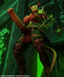 3d 3d_(artwork) eredar eredar_futa futa_only futanari kingofdracthyr tagme warcraft world_of_warcraft