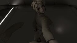 1boy 1girls 3d animated ass ass_focus black_and_white female female_focus jiggl lazyprocrastinator nier:_automata no_sound pov rubbing rubbing_penis_on_ass rubbing_pussy tagme teasing teasing_penis teasing_viewer video yorha_commander