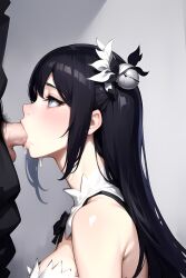 ai_generated cum hestia_(danmachi) oral