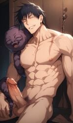 ai_generated jujutsu_kaisen male_only muscular muscular_male solo toji_fushiguro yamixxxai