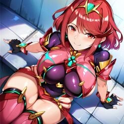 1girls ai_generated alternate_breast_size bostin large_breasts pyra thick_thighs xenoblade_chronicles_2