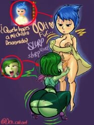 1futa 1girls anal anal_sex ass ass_focus big_ass big_breasts big_penis blowjob bottomless brainrot bubble_butt clothed clothing dex_cat_art dialogue disgust_(inside_out) disgusted disney duo erection fellatio female futa_on_female futa_with_female futadom futanari huge_ass huge_balls huge_butt huge_cock humanoid humanoid_penis hyper_balls hyper_penis inside_out joy_(inside_out) kneeling lipstick meme meme_reference mostly_clothed oral penis plump_ass power_bottom sex spanish_dialogue spanish_text text translated veiny_penis