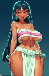 1girls big_ass big_breasts brown_skin chel chel_(the_road_to_el_dorado) female latina long_hair native_latina the_road_to_el_dorado xxnikichenxx