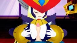 1boy 1girl 1girls 3d_(artwork) android animated berkana big_breasts big_penis boobjob cum_on_face female_only koikatsu mega_man mega_man_x no_sound paizuri penis robot robot_girl tagme video x_(mega_man)