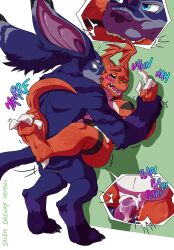 against_surface bandai_namco big_ears bite blush chimera digimon digimon_(species) dragon duo ear_bite fur gay gay_sex guilmon hand_on_arm hi_res keon_(neos8) male male/male male_penetrated male_penetrating male_penetrating_male multi_eye mythological_creature mythological_scalie mythology overweight penetration purple_body purple_fur scalie sex slightly_chubby slit_penetration slit_play thevoidwalker wall_(structure)