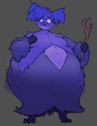 big_breasts blueberry_inflation breasts female fruityshork furry inflation pokemon pokemon_(species) tagme thick_thighs wide_hips