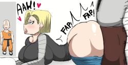 ! 1girl 2boys ahe_gao android_18 animated ass ass_focus bedroom big_ass big_breasts black_guy black_male black_man blackedpawg18 blonde blonde_female blonde_hair blonde_hair_female blue_eyes blush breasts cheating cheating_wife clothed clothed_female clothed_male clothing cuckold dark-skinned_male dark_skin doggy_style dragon_ball_z eyelashes fap from_behind from_behind_position heart huge_ass huge_breasts interracial jeans krillin kuririn large_ass large_breasts milf mother netorare ntr pants_down penetration sex smile sound tagme tongue unseen_male_face vaginal vaginal_penetration vaginal_sex video watching watching_sex white_background wife zdaddyecchi