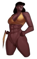 bikini dark-skinned_female dark_skin female fruit_basket_(jamesab) helen_de_silva_(jamesab) jamesab non_canon original_character