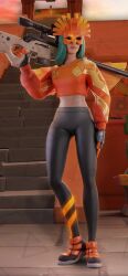 fortnite sniper sunbird tight_clothing