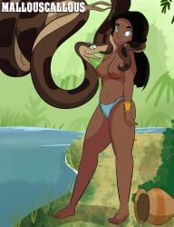 absurd_res big_breasts breasts disney dominant dominant_male duo female hi_res hypnosis kaa male male/female mallouscallous messua mind_control nude reptile scalie snake submissive submissive_female the_jungle_book