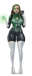 1girls bodysuit dc dc_comics female green_lantern iron_doomer