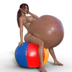 1girls 3d belly big_belly breasts female huge_belly hyper_pregnancy nipples pregnant solo tnt-3d