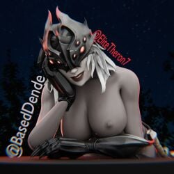 3d 3d_render arachne_(fortnite) areola artistic ass big big_breasts blender breasts character digital_art elitetheron7 erotic facial_expression fan_art female fortnite fortnite:_battle_royale frontal gloves grey_skin high_resolution landscape lighting long model nsfw nude pale_skin pose realistic red_lips rule34 seductive sensual skin socks style uniform voluptuous white_hair x_redeyes