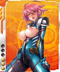 10s 1girls 2d breasts eroge female female_focus pink_hair schleh_diack tagme taimanin_(series) taimanin_asagi_battle_arena taimanin_asagi_battle_arena_all_card_gallery zol