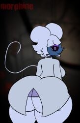 1girls artist_logo artist_name ass ass_focus ass_view back_view breasts female_only five_nights_at_freddy's five_nights_at_treasure_island five_nights_in_anime huge_ass mcdope_(artist) mcnutz_(artist) mickaline_(mcnutz) mouse original_character redraw remake thick_thighs