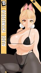 alice thymefield from zenless zone zero by divine goth