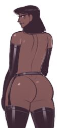 ass big_ass dark-skinned_female dark_skin female female_only fruit_basket_(jamesab) helen_de_silva_(jamesab) human jamesab solo