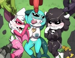 2025 2025s 2d 2d_(artwork) 2d_artwork 3girls 5boys absurd_res absurdres alligator alligator_boy alligator_humanoid alligatorid_humanoid allister_gator_(poppy_playtime) amphibian anthro anthro_female anthro_male anthro_on_anthro anthrofied areola areolae ass baba_chops baba_chops_(poppy_playtime) bat bat_ears bat_humanoid bat_tail bat_wings black_body black_fur black_hair black_sclera black_sheep black_wool blue_body blue_scales blue_skin blush breasts buck_teeth buckteeth chiropteran cock corvid corvus_(genus) critters_(poppy_playtime) crow crow_boy cum cum_in_pussy cum_on_body cum_on_breasts cum_on_face cum_on_hair cum_on_tongue cumshot curly_hair digital_art digital_drawing digital_drawing_(artwork) digital_media digital_media_(artwork) digital_painting digital_painting_(artwork) dragon dragon_boy fangs female female_anthro female_focus female_only fur furry furry_female furry_male hi_res icky_licky_(poppy_playtime) jewelry lying lying_on_grass maggie_mako_(poppy_playtime) male male/female male_anthro mammal membrane_(anatomy) membranous_wings mob_entertainment mob_games multiple_boys murid murine necklace nightmare_critters nipples no_humans open_mouth penis pink_hips pink_inner_ear pink_legs pink_wings poe_(poppy_playtime) poison_dart_frog poppy_playtime poppy_playtime_(chapter_4) pussy rabie_baby_(poppy_playtime) rat rat_boy reptile rodent sex shark shark_girl shark_humanoid shark_tail shark_teeth shark_tooth_necklace shark_tooth_pendant sharp_teeth sheep sheep_ears sheep_girl sheep_humanoid sheep_tail sheeps simon_smoke_(poppy_playtime) skull_accessory skull_necklace skull_pendant smiling_critters spiralart spiralart_(artist) tagme tail teeth thick_thighs thighs tongue tongue_out tough_girl touille_(poppy_playtime) touille_(poppy_playtime_chapter_4) trio true_shark vagina video_games white_body white_eyes white_fur white_inner_ear white_pupils white_skin wide_hips wings wool wool_(fur)