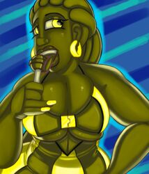 dark-skinned_female dark_skin female lollipop mz._thickness