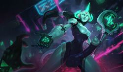 animal_genitalia_on_humanoid breasts canastus futanari horsecock_on_humanoid intersex large_penis league_of_legends penis project_soraka robot smooth_skin soraka tagme