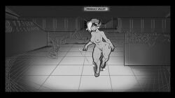 absurd_res afterglow ailis_(lividlucario) anthro bodily_fluids bovid caprine cum cum_in_vagina cum_inside cum_trail female genital_fluids goat group hi_res humanoid implied_orgasm male male/female mammal monochrome tipsie