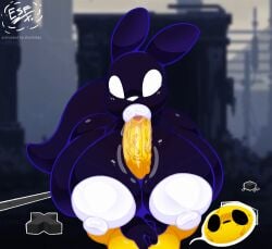 monk (rain world) from rain world by electricsnowfox