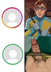 1boy after_cumshot close_friends_story cum_on_cock cum_on_dick cum_on_penis dispatch_(game) gay horror_himbos instagram instagram_story male male_only pants_down retracted_foreskin semen_on_cock semen_on_dick semen_on_penis shirtless skinny solo solo_male submissive submissive_male tagme waterboy_(dispatch) wet wet_male_swimwear