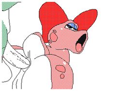 anal animated birdo flipnote_studio mario_(series) nintendo pdxyz yoshi