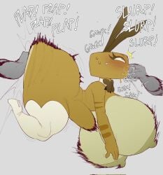 2boys1girl ambiguous_penetration anon big_ass big_breasts big_thighs blowjob breasts_out bunny_ears bunnysuit dagothurfanclub dandy's_world dandys_world disembodied_penis gangbang high_heels huge_ass huge_breasts huge_thighs offscreen_character pounding pounding_ass roblox shelly_(dandy's_world) stomach_bulge sweating tagme thick_thighs thighhighs