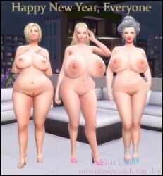 3d aronet_cullen(sim_doe) big_breasts big_nipples bimbo bimbo_body bimbo_lips blonde_hair catherine_dawson(sim_doe) curvy curvy_body curvy_female curvy_figure curvy_hips curvy_thighs english_text gilf grey_hair harmony_mcmullen(sim_doe) high_heels high_resolution hoop_earrings hyper_boobs hyper_breasts hyper_tits mature mature_female mature_woman milf milf_body naked naked_female new_year new_year_2026 nude nude_female old_woman older_female original_character original_characters shaved_pussy sim_doe text the_sims the_sims_4 thick thick_ass thick_hips thick_legs thick_lips thick_thighs