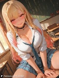 kitagawa marin from my dress up darling by lewder