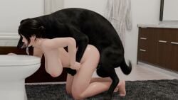 1animal 1boy 1dog 1girls 3d 3d_(artwork) 3d_animation animal_genitalia animal_penis animated ass beastiality big_ass big_breasts big_penis breasts canine canine_genitalia canine_penis cum dead_or_alive dog doggy_style domestic_dog domination feral feral_on_female feral_on_human feral_penetrating lordhub penis sayuri_(dead_or_alive) short_video shorter_than_30_seconds sound submissive tagme video zoophilia