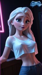 elsa (frozen) from disney by aiuniverse56