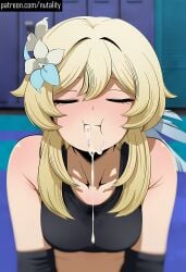 1girls blonde_hair blush breasts female female_focus female_only genshin_impact gold_eyes hoyoverse lumine_(genshin_impact) medium_breasts open_belly short_hair smile smiling smiling_at_viewer split splits sport sports sports_bra sports_uniform sportswear sweat sweatdrop sweating volleyball yellow_eyes nutality ai_generated ai_assisted hi_res highres patreon patreon_username sexy sexy_pose sexy_body naughty_face naughty naughty_smile curvy curvy_female curvy_body teenager teasing brat young younger_female volleyball_uniform light_skin light-skinned_female solo solo_female cum cum_in_mouth cum_on_face cum_drip swallowing swallowing_cum =w= after_sex after_fellatio after_oral closed_eyes closed_mouth