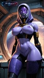 tali'zorah nar rayya from mass effect by aiuniverse56