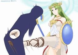 palutena from kid icarus by seset