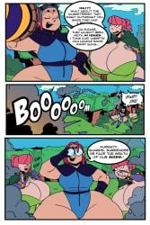 2d 2d_(artwork) 2girls archer_(clash_of_clans) archer_(clash_royale) ass ass_focus big_breasts booty bragging breasts clash_(series) clash_royale cocky dumptruck_ass elpiromanias evolution_archer_(clash_royale) evolution_firecracker_(clash_royale) fat_ass female female_only firecracker_(clash_royale) hips_wider_than_shoulders nervous overconfident thick_thighs wide_hips