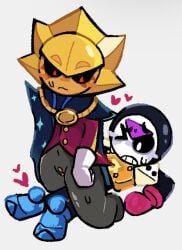 anal anal_sex brawl_stars cuntboy from_above from_behind from_below gay gay_sex intersex meeple_(brawl_stars) nonbinary position pubic_lice sex sex_from_behind sirius_(brawl_stars)