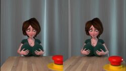 3d amateur_artist ass_expansion big_hero_6 blender blender_eevee breast_expansion brown_hair cass_hamada female marvel parallel_stereogram remote_control stereogram tagme video virtual_reality vr vr_headset