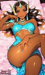 symmetra from overwatch by pinkbunnies