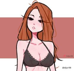 1girls 2d 2d_(artwork) 2d_artwork areolae bare_arms bare_chest bare_hands bare_midriff bare_shoulders bare_skin belly big_breasts black-eyed_female black_bra black_eyes black_underwear bra breasts brown-haired_female brown_hair busty busty_female busty_girl busty_teen cleavage collarbone digital digital_art digital_drawing digital_drawing_(artwork) digital_media digital_media_(artwork) dijor98 drawing exposed_arms exposed_chest exposed_midriff exposed_shoulders exposed_skin eyebrows_visible_through_hair female female_focus female_only freckles_on_face frecklesfreckle frilled_bra frilled_underwear half_naked half_nude head_tilt high_resolution highres lace-trimmed_bra lace-trimmed_underwear large_boobs large_breasts lean_figure linea_alba long_hair looking_at_viewer midriff naked naked_female naked_woman narrow_waist nipples nude nude_female nudity oc original original_art original_artwork original_character parted_bangs red_background semi_nude shoulders simple_background slender_body slender_waist slim_female slim_waist solo standing stomach tilted_head uncensored uncensored_breasts uncensored_nipples underwear upper_body white_background