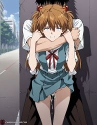 asuka langley sohryu from neon genesis evangelion by falarapt