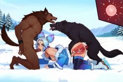 winter wonder zeri from league of legends by desiredesignai
